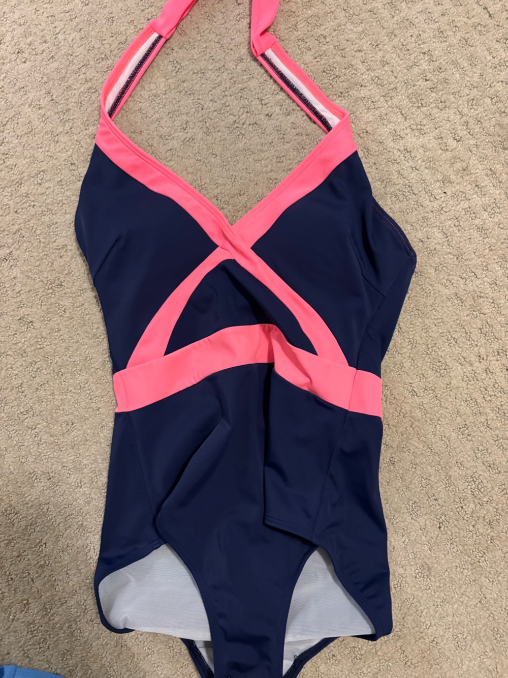 Boden Kefalonia Halterneck Swimsuit